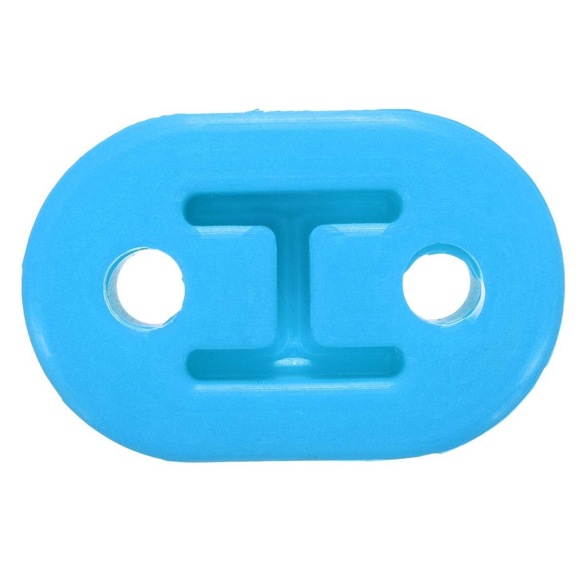Durchmesser 11mm 2 Löcher Universal- Auto Gummi Auspuff Schwanz Rohr Halterung Aufhänger Unterstützung Isolator Blau Schwarz verrotten: Blau