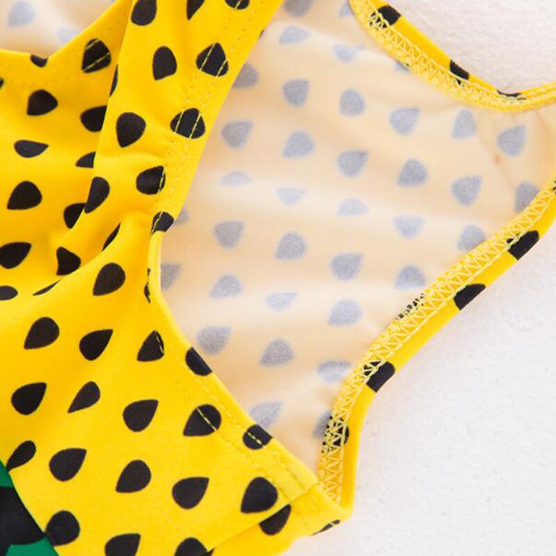 Maillots de bain pour enfants | Combinaison une pièce, de melon, jaune, vert, dessin animé, costume de bain pour garçons