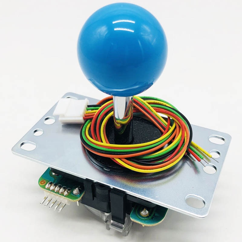 Original jlf-tp -8yt sanwa joystick japan fighting rocker med diy joystick kti jamma mami arkadspel maskin tillbehör/hytt