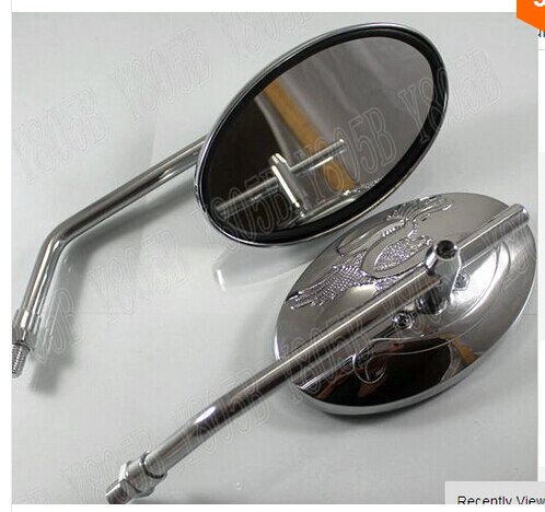 Chrome Motorrad Rückspiegel Für Kawasaki Vulcan Klassische VN 400 VN500 VN800 VN 900 1200 1500 1600 2000 Chopper Cruisers
