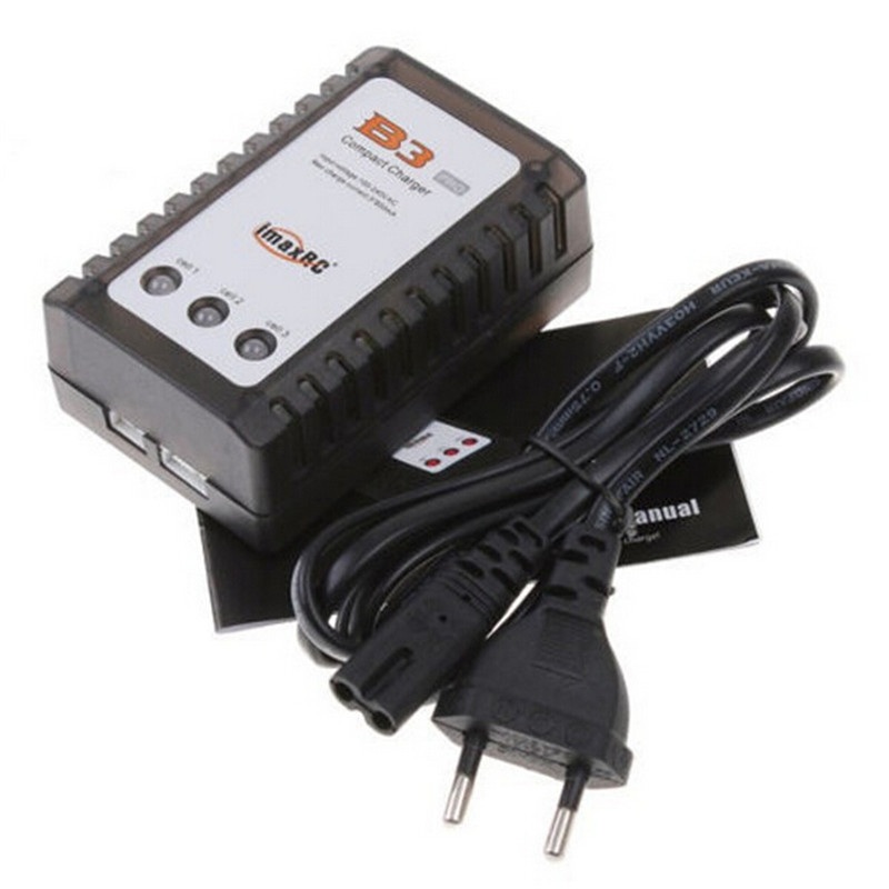 IMax-Chargeur compact v1.imaxRC Pro, B3AC, 2S, 3S, 7.4V, Lithium, Fuchsia, Batterie RC, Balance Charging,