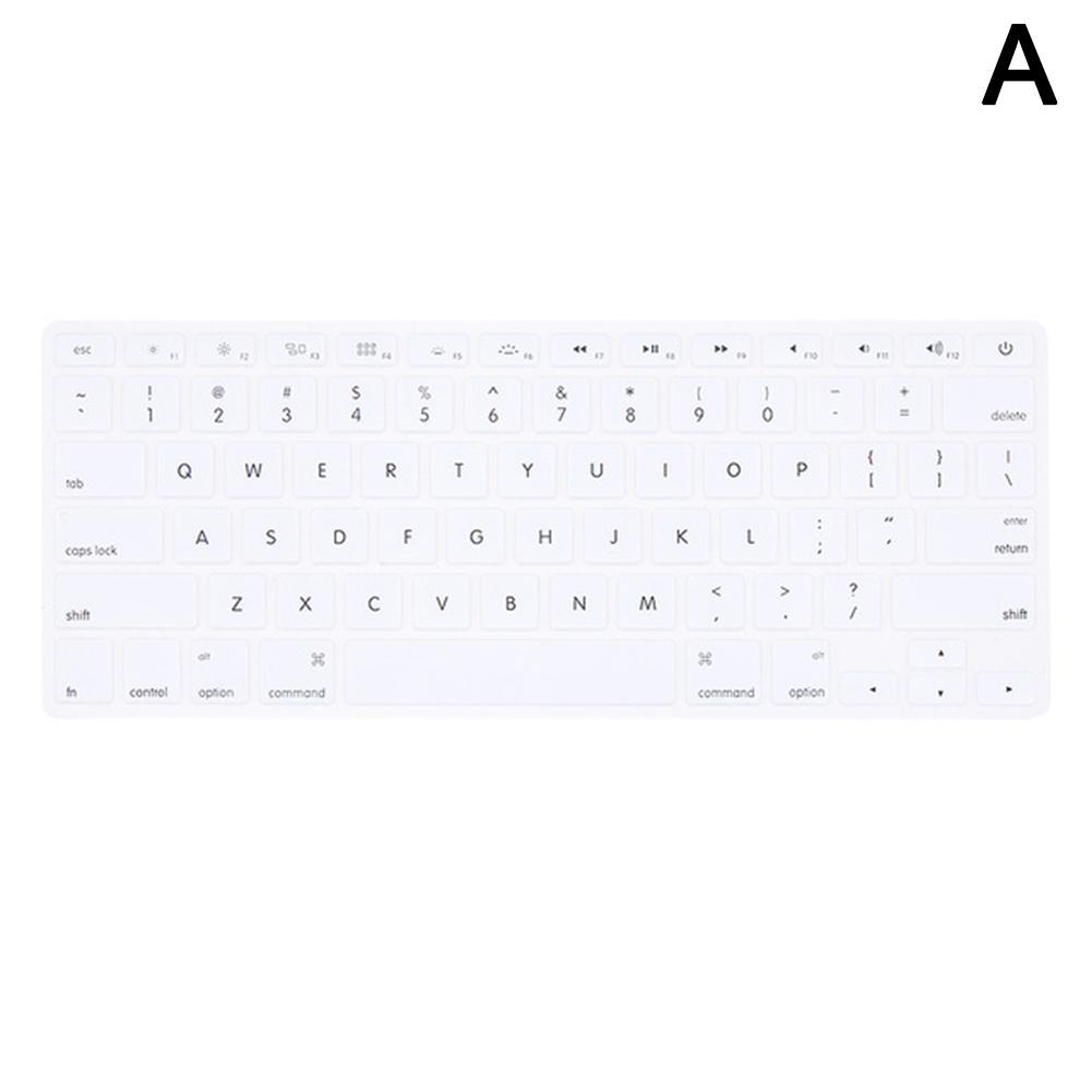 10 Kleuren Zachte Siliconen Toetsenbord Cover Sticker Film Voor Macbook Pro Air 13 "15" 17 " of Ouder) computer Accessoires: A