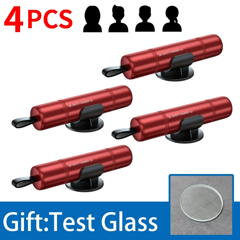 Emballage anglais complet pour grossiste Dropshipper 2 en 1, marteau de sécurité pour voiture, brise-verre d'urgence, outil de sauvetage pour couper la ceinture de sécurité: green