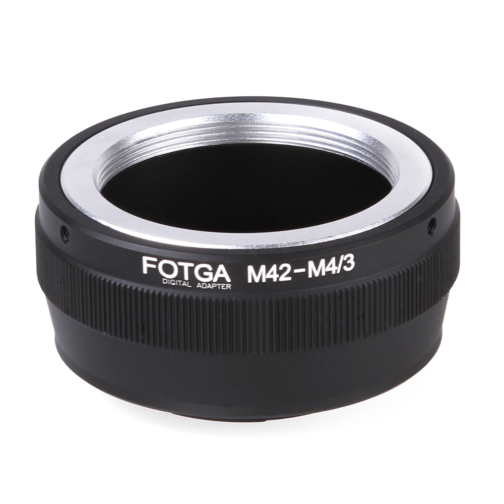 Fotga adaptateur anneau objectif M42 monture à vis pour Olympus M42 objectif vers Micro 4/3 monture appareil photo DSLR accessoires pour appareil photo