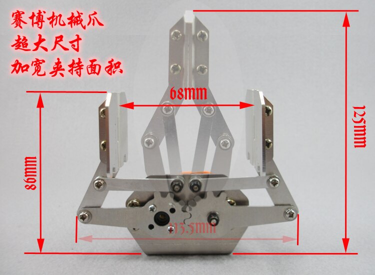 CL-3 Arduino Metal Robot Manipulator Gripper, Mechanical Claw with MG996/DS3218 Servo
