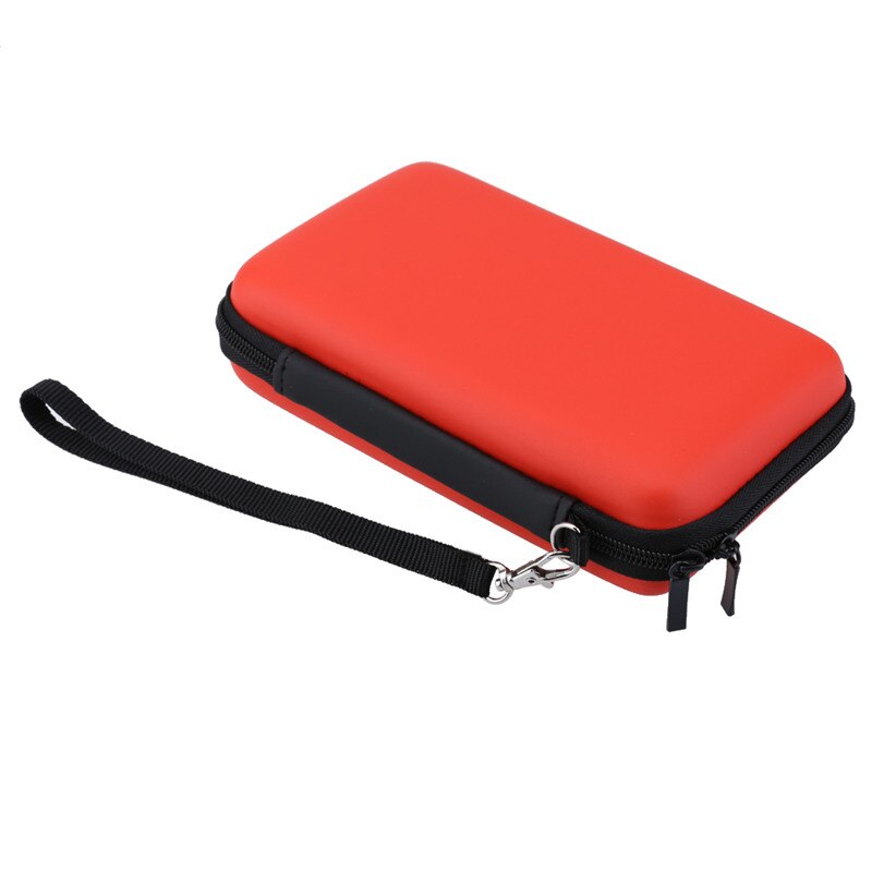 Support de sac de protection Portable pour Nintendo 3DS 3DS NDSI NDSL, 2dsxl ll: Rouge