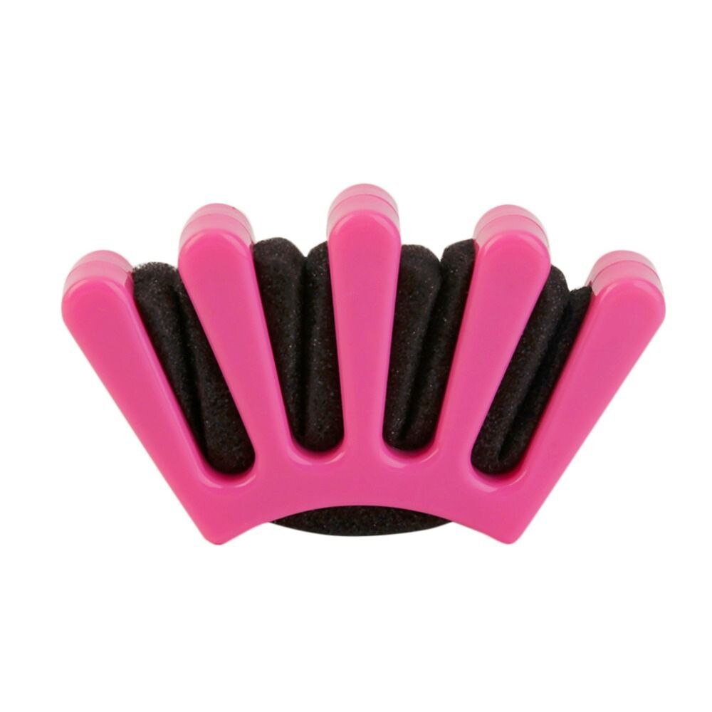 Charmante Franse Stijl 1pcs Vrouwen Meisjes DIY Spons Haar Braider Vlecht Haar Twist Vlechten Tool Hair Styling Tools: Roze