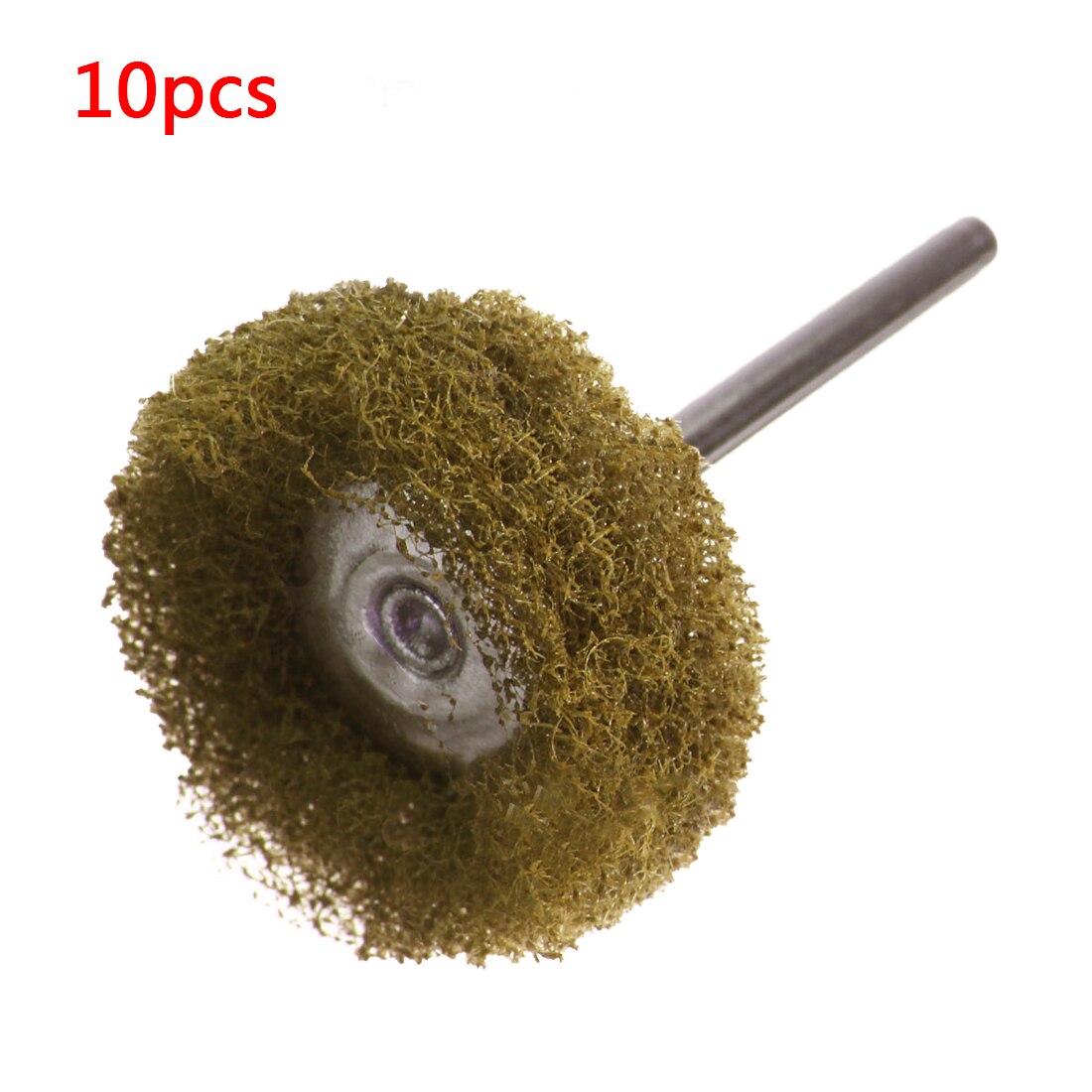 Polishing Wheel 10pcs/20pcs Buffing Pad Brush Jewelry Metal Micro-Electronic Dremel Accessories Rotary Tools Nylon Polishing Pad: 10p 3 Shank Cloth4