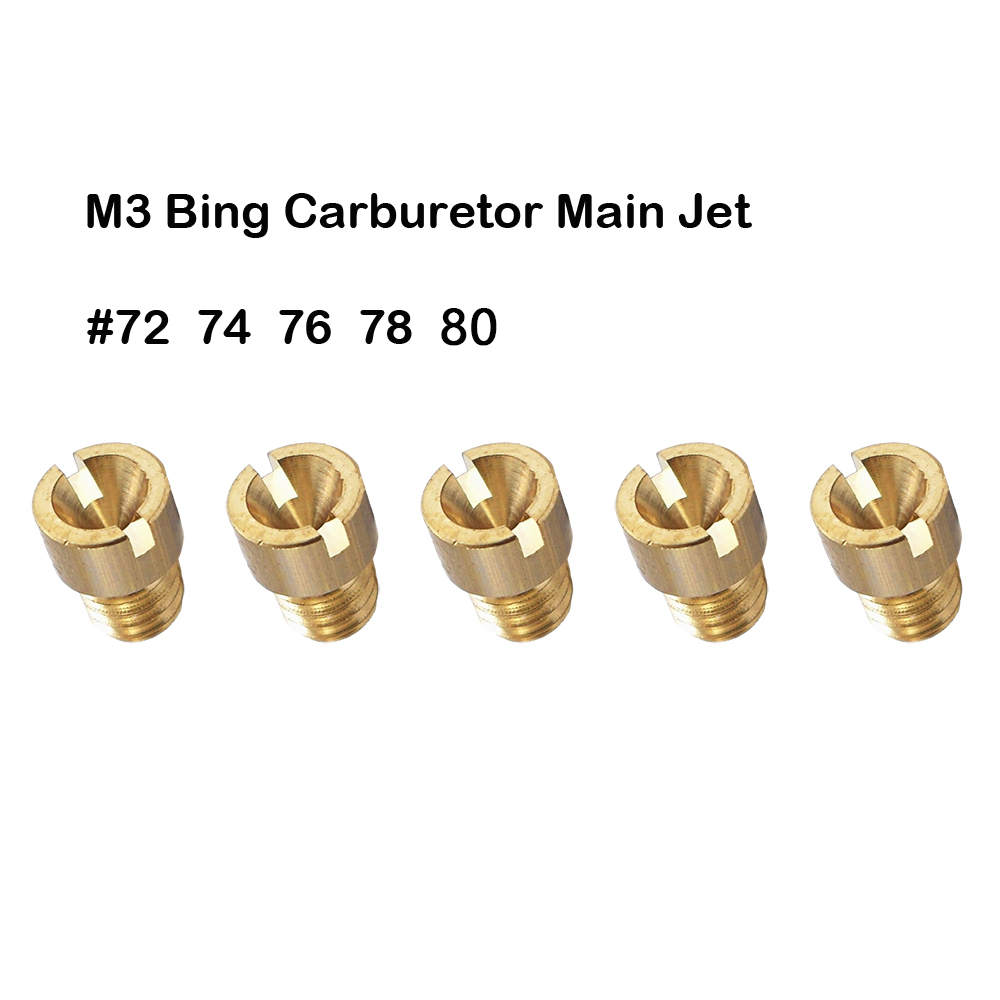 Förgasarmunstycke  m3 bing huvudmunstycke gr sprutmunstycke  yy50qt-8 lf50 qt 8a x1 lj50qt- e: Mång