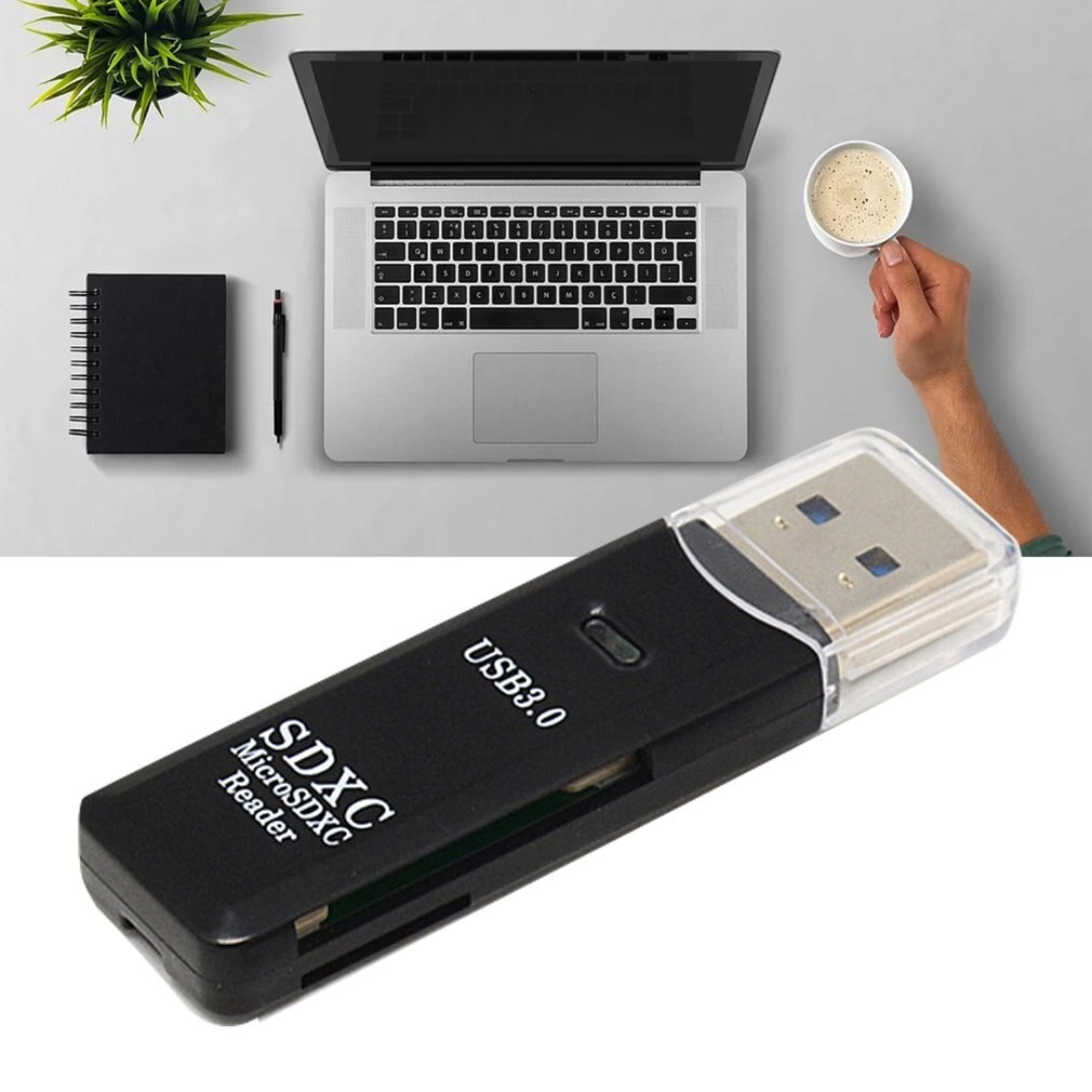 Usb 3.0 Memory Card Reader High Speed Mmc Micro Mobiele Kaartlezer High-Speed Computer Auto Geheugen Kaart 2-In-1