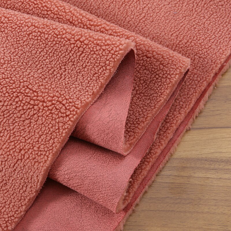 Particle Velvet Composite Suede Fabric Imitation Cashmere Fur One Coat Clothing Fabric Thickened Sheep Shearing: 15