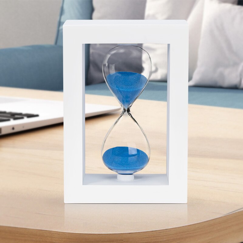 Multi Zweck Sanduhr Sanduhr Timer Verschiedene Rahmen und Sand Farbe 30/60 Minute für Dekoration Büro schreibtisch dekoration