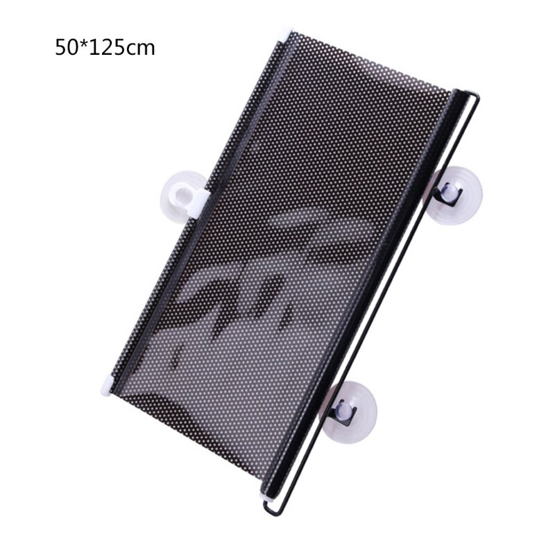 Auto Roller Zonneklep Intrekbare Anti-Uv Bescherming Zonnescherm Anti-Dazzle Geschikt Voor Voorstoel Bestuurder Of Passagier Veiligheid 28GC: H-3