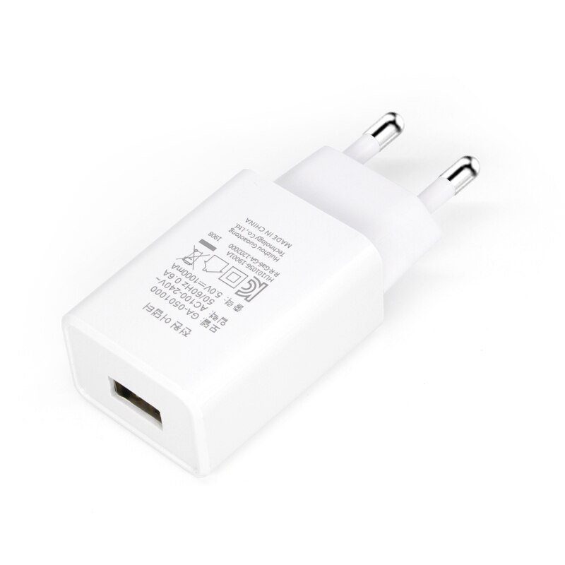 Korea Power Plug Converter Travel Adapter EU Charger 5V1A 2A usb Interface For Small Mobile Phone KC Certification