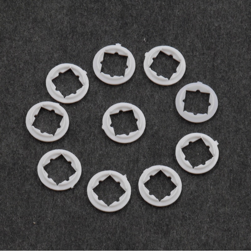 Diameter 10mm wit plastic isolatie pakkingen voor cree XHP70 XHP70.2 serie led