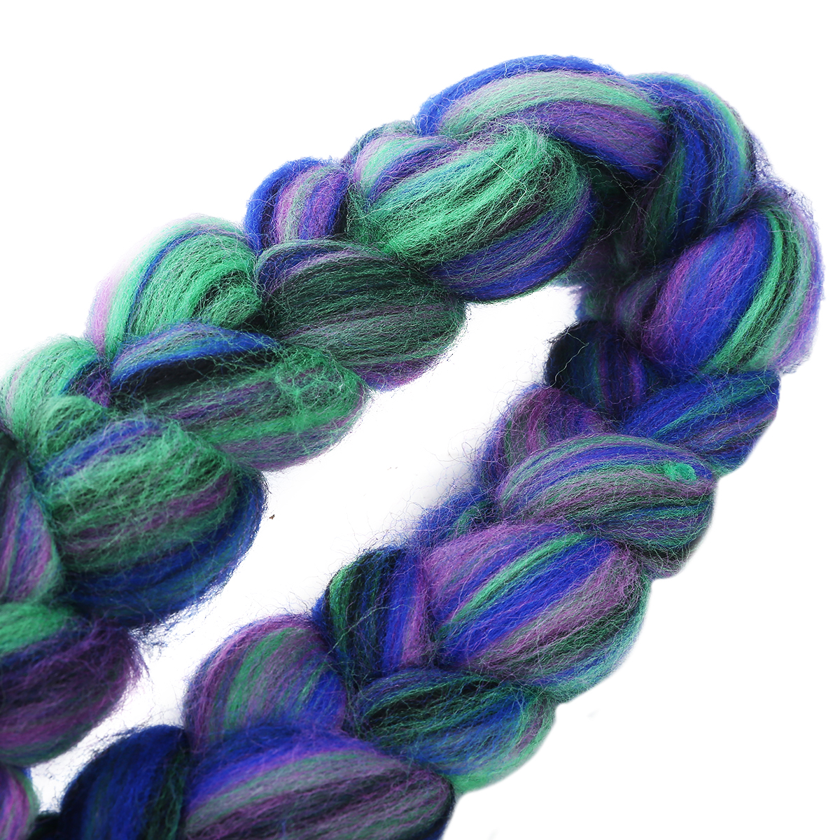 114G 4 Oz Handgemaakte Vilten Wol Moerbei Zijde Blend Wol Roving Diy Vilt Naaien Materiaal accessoires