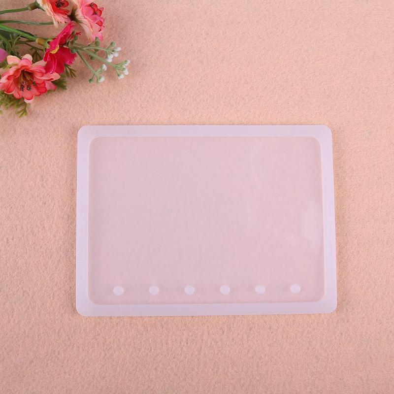 1PC Scrapbooking Silicone Mould Resin Molds for Notebook Book Cover Molds Making DIY Decorative Craft Tool