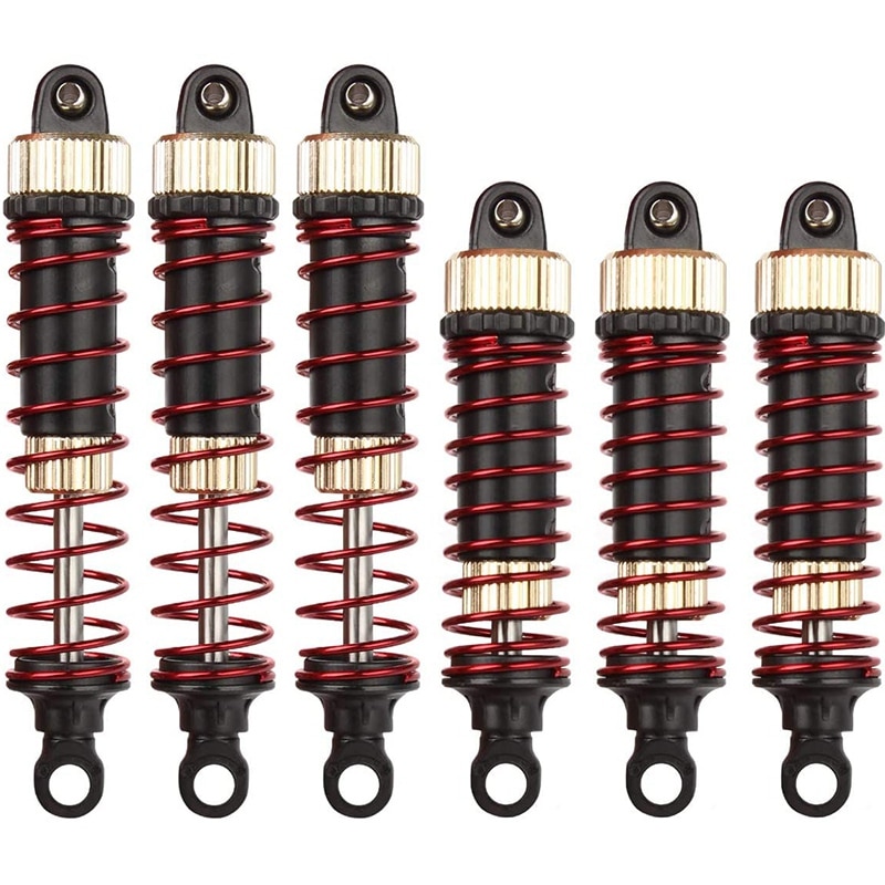 RC Shock Absorber, Adjustable Assembled Spring Damper Suspension Upgraded Oil Filled Shock 25-ZJ03 for 9125 RC Car: Default Title