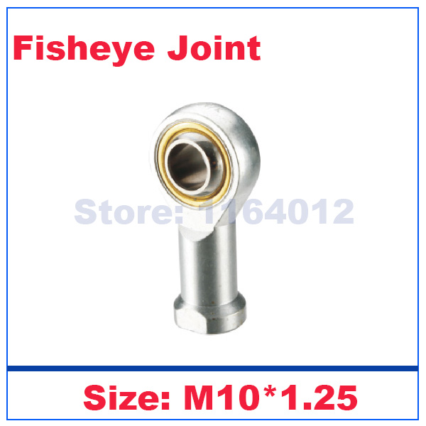 Mini air cylinder female thread M4/M5/M6/M8/M10/M12 Fisheye joint Rod ends bearings connecting rod PHS3L drawbars NHS ball head: M10x125
