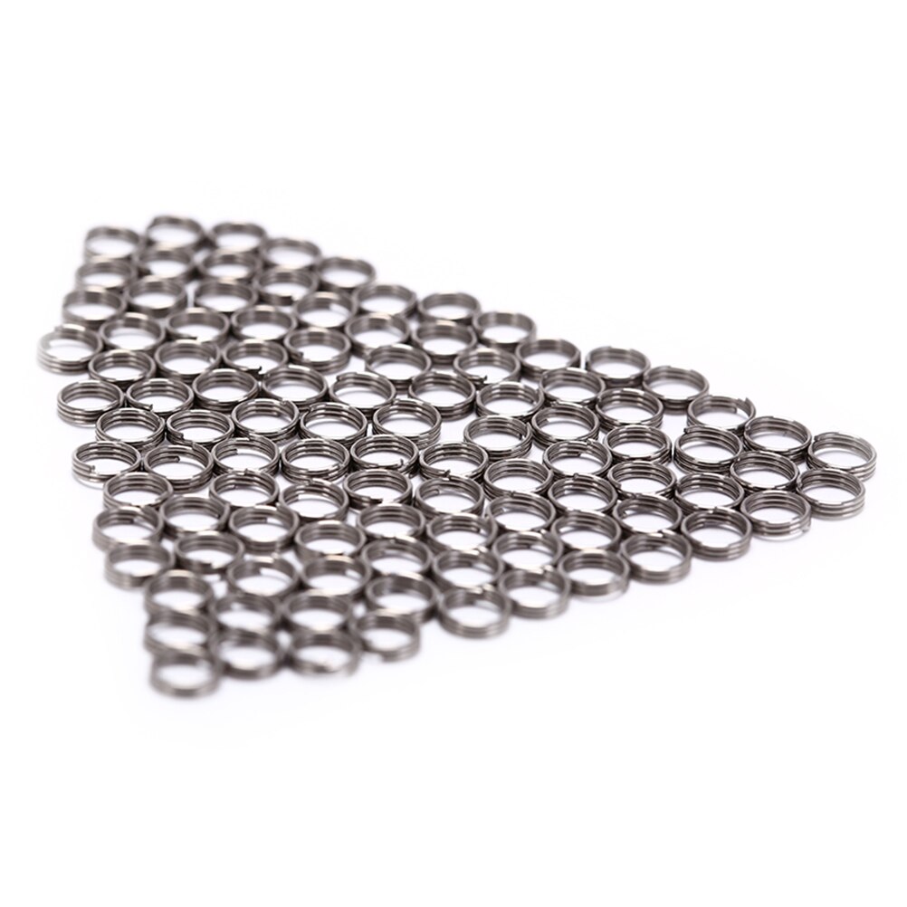 100Pcs/lot Silver Stainless Steel Dart Shaft Rings springs fix Nylon stems & Darts flights Darts Accessories