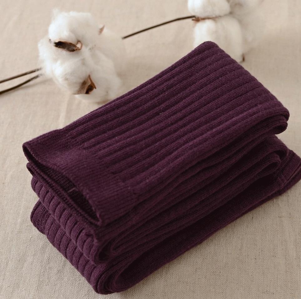 Kleinkind freundlicher Jungen Mädchen Baumwolle Strümpfe Warme Strumpfhosen Strümpfe Strumpfhosen 0-5Y: Beige / 3-5y