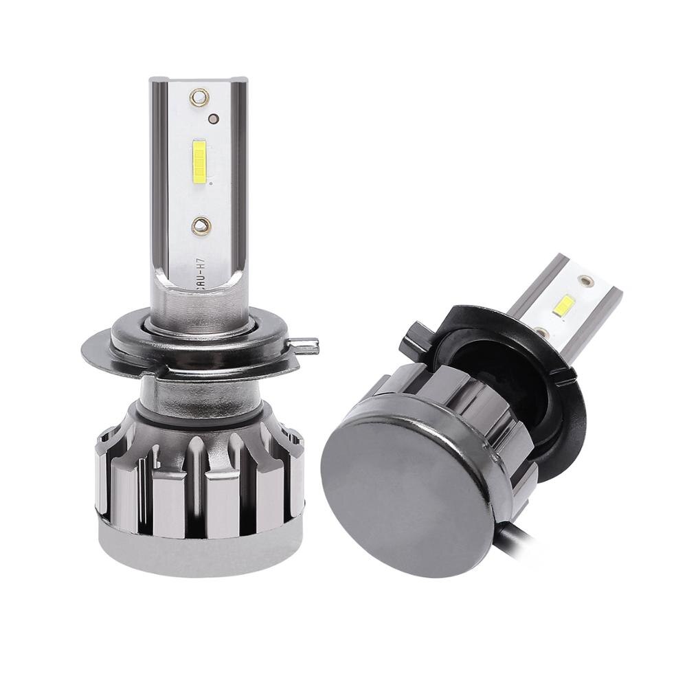 Super heldere csp chip auto motorfiets koplamp  h7 led  h4 lampen  h8 h9 h11 9005/hb3 9006/hb4 koplampen 80w 12000lm 12v auto's