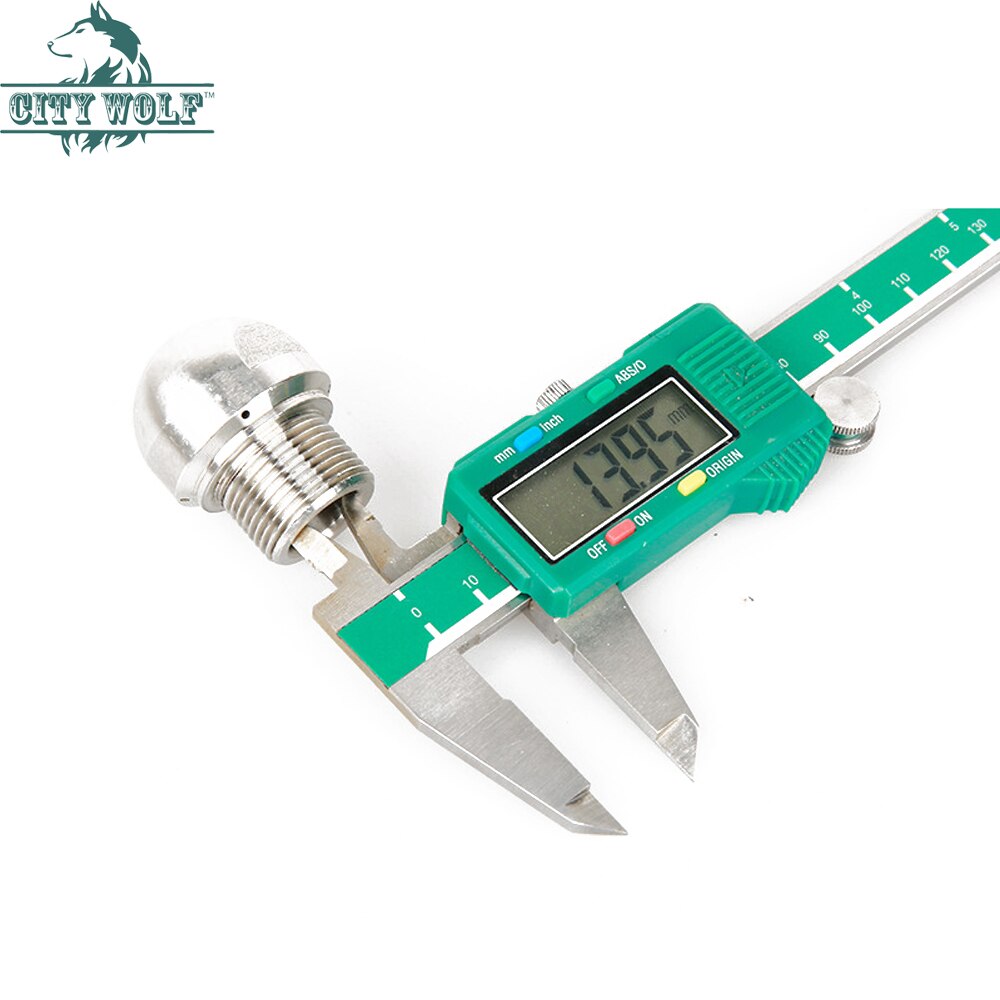 Pipe cleaning nozzle drain cleaner accessory M22 staninless steel nozzle high pressure washer spare parts city wolf