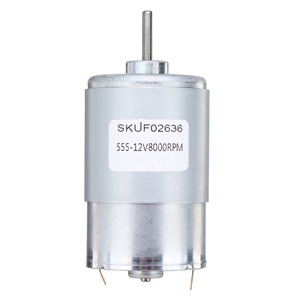 RS555 Dc 12V 24V Motor High Torque Micro Motor 555 Borstel Motor 3000Rpm 4500Rpm 6000Rpm 7500Rpm