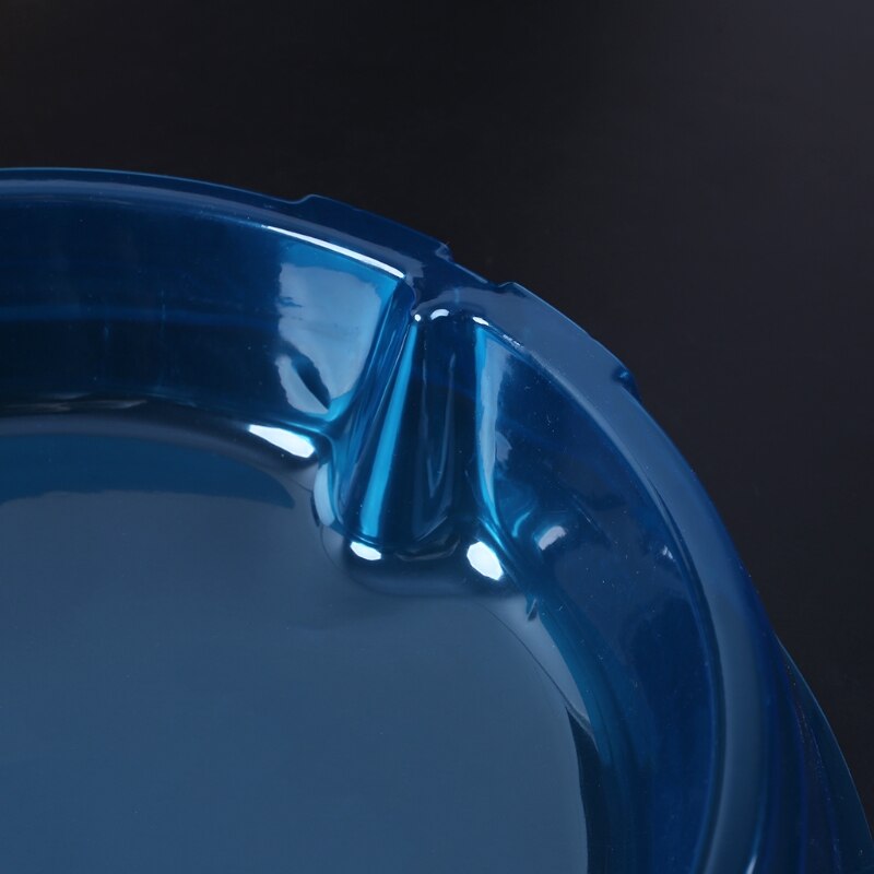 Nueva placa giratoria para batalla de estadio, Batalla de ataque, Arena de combate azul transparente para Beylad Y4UD