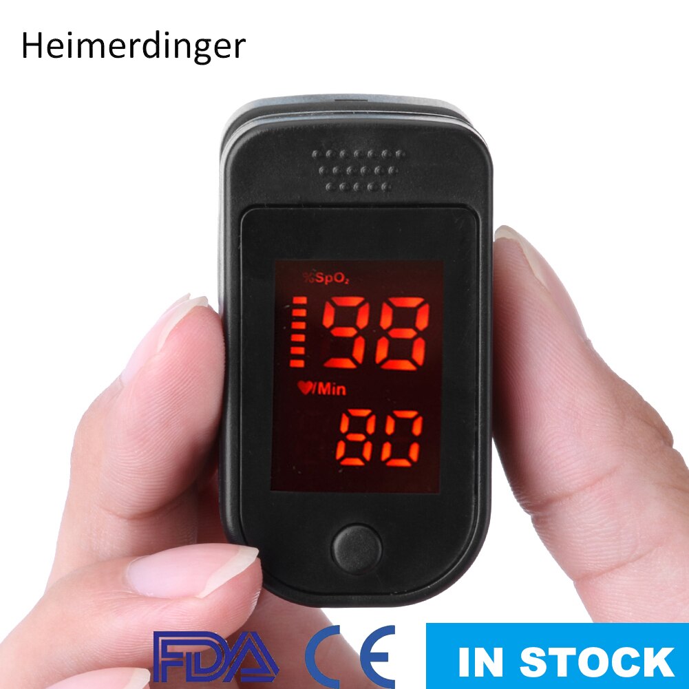 Digital Heart Rate Detector Health Monitors Finger Pulse Oxygen Saturation Monitor Blood Oximeter Blood Pressure Meter