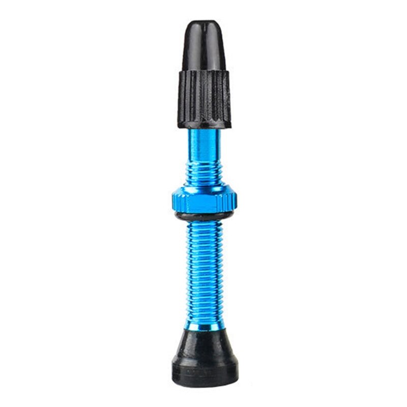 Sykkel 1pc 40mm presta ventil for road mtb sykkel tubeless dekk messing kjerne legering stamme tubeless tetningsmiddel kompatibel: Bl