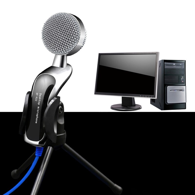 Sf -922b ljud usb kondensator mikrofon podcast studio för pc laptop chatting o inspelning kondensator ktv mic