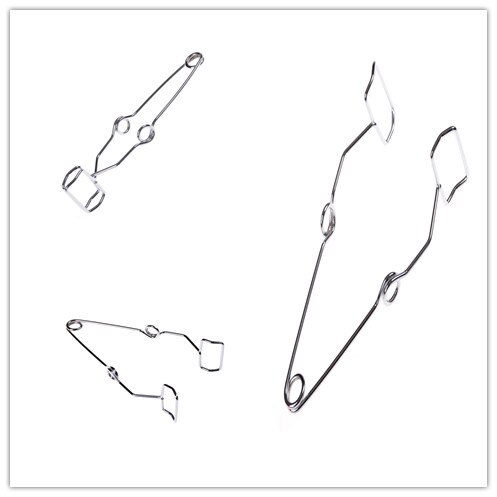 1PC Laboratory Sprung Tool Glass Tube Supplies Tongs Clamp Test Tube Holder Heating