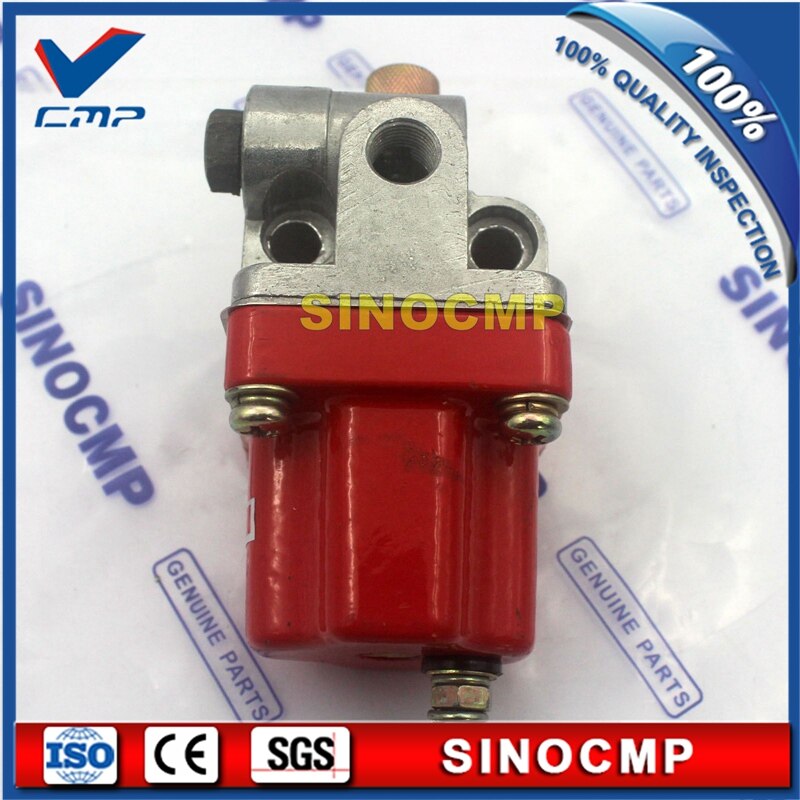 24v fuel stop solenoid switch 3018453, shut down, flameout solenoids for Cummins NTA855 K19 KT38 Heavy Equipment