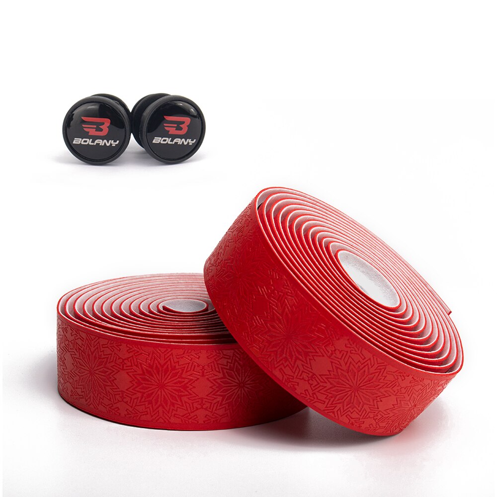 BOLANY Handlebar Tape For Road Bike, 2 Roll PU Surface EVA Foam Bar