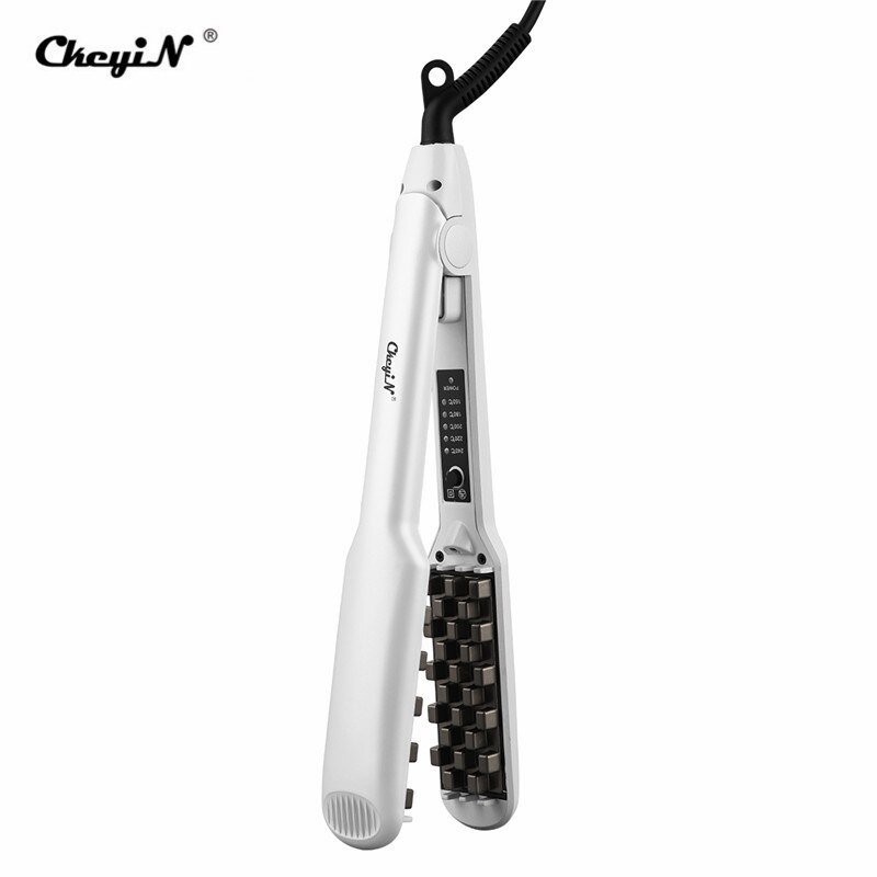 CkeyiN-Rizador de pelo esponjoso, plancha voluminizadora, rizador de pelo con ondas pequeñas, herramientas de estilismo para el cabello