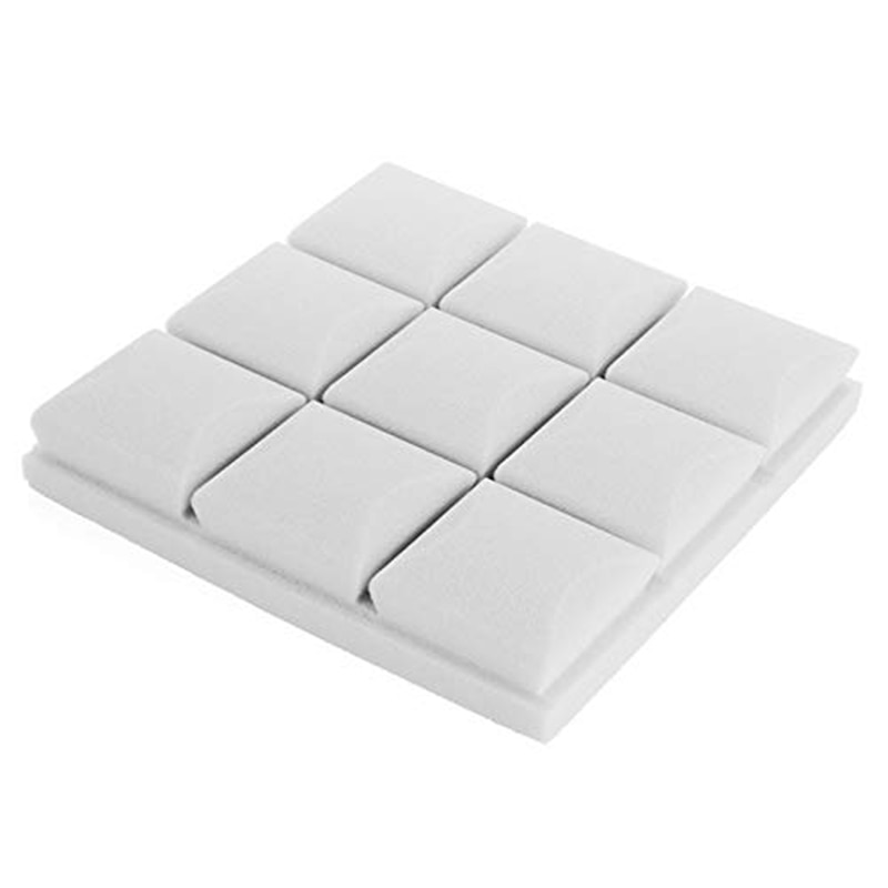 30 x 30 x 5cm äänieristetty sieni akustinen äänieristys äänenvaimennus ktv o huoneeseen - ( valkoinen) - pro o laiteosat