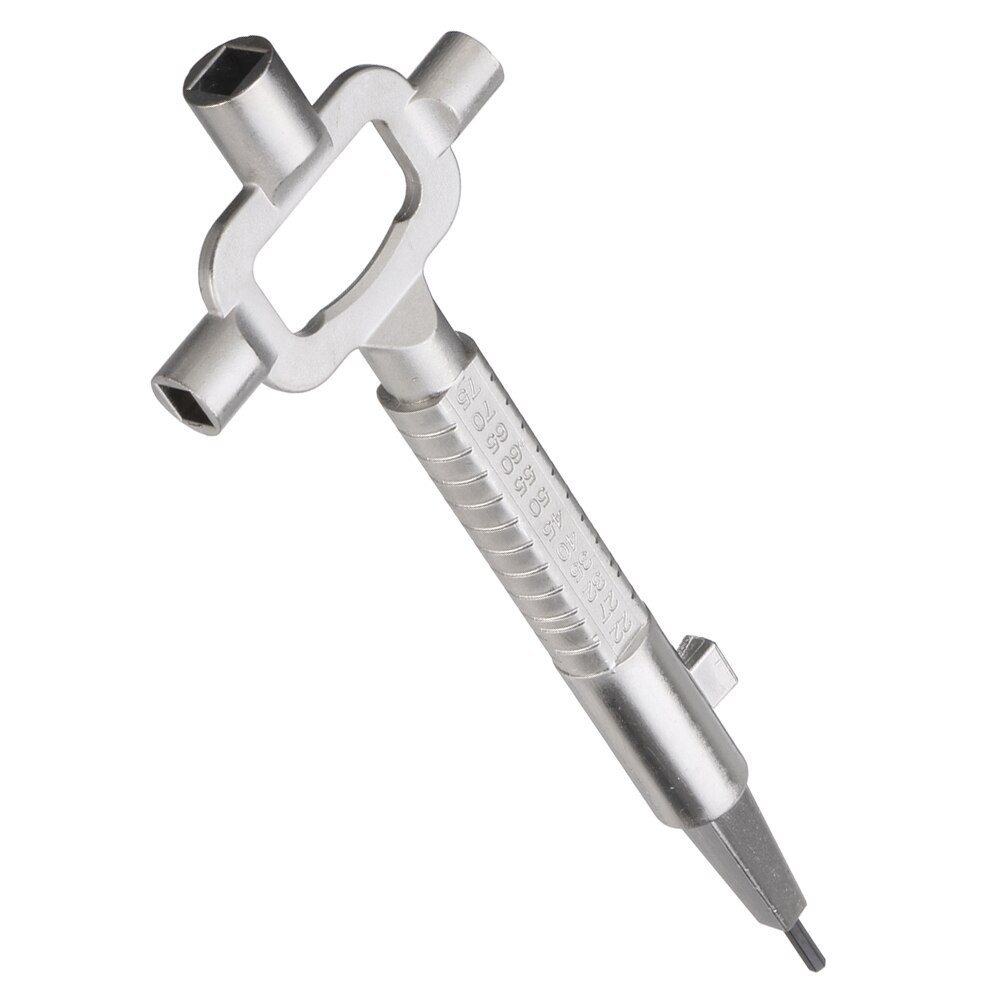 Sliver Locksmith Tool Multi Purpose Cylinder Gauge Cam Turner Spindle Turner