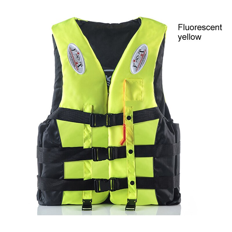 Life Vest Outdoor Rafting Yamaha Life Jacket For Swimming Snorkeling Wear Fishing Drifting Child Adult: yellow / M