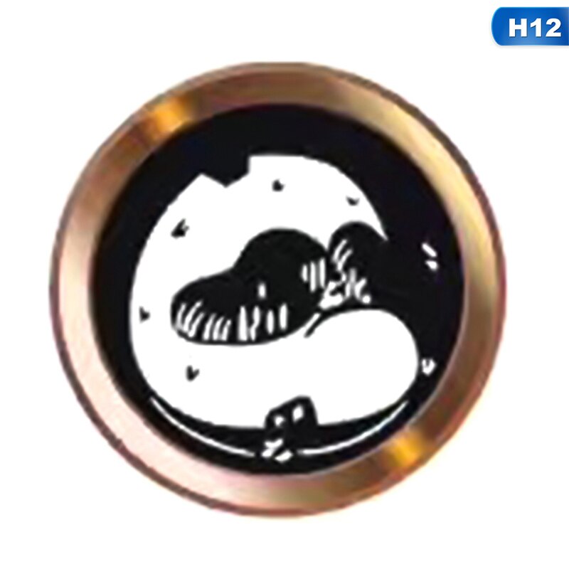 Uds de dibujos animados lindo ID táctil hogar botón pegatina para iPhone5 5S 6 6S 7 7 Plus para Ipad aire mini 2 de identificación de huellas dactilares teclado