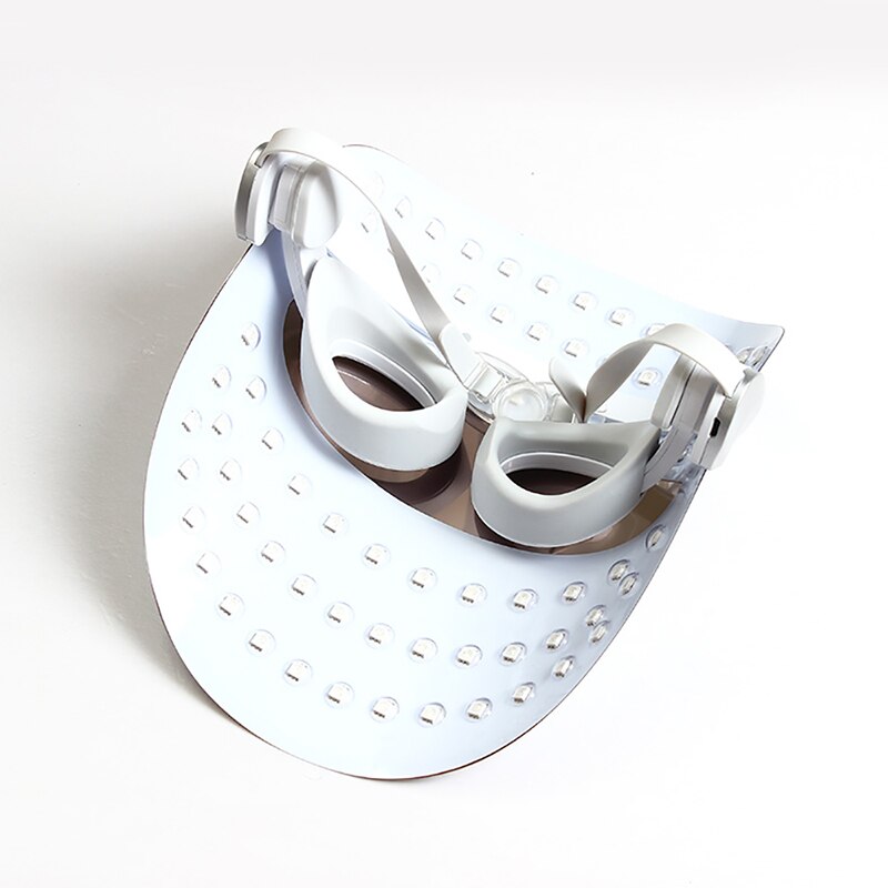 LED Face Light Therapy Mask Purge Facial Skin Rejuvenation Anti Wrinkle Visage Facial Purge Mask Skin Tighten Photonic Care