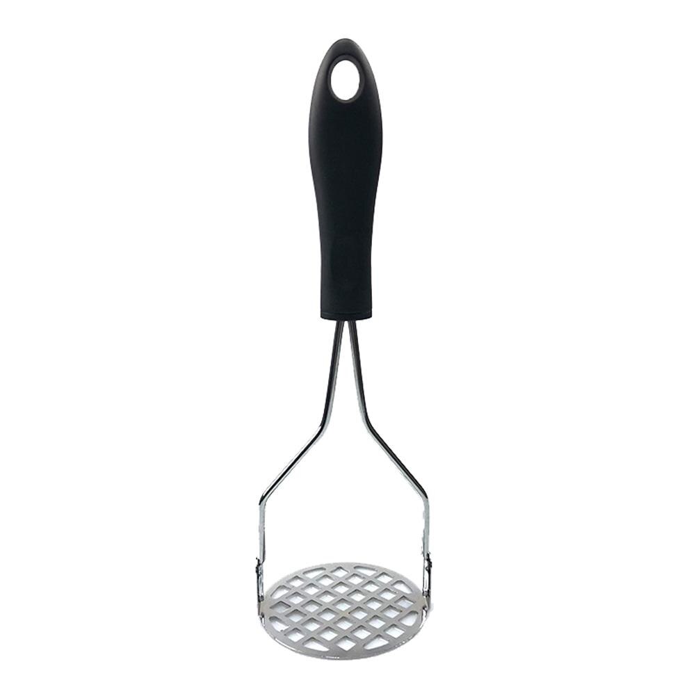 Prensa de Metal para cocina, triturador Manual de patatas y verduras, triturador de huevos de plátano y fruta: Square