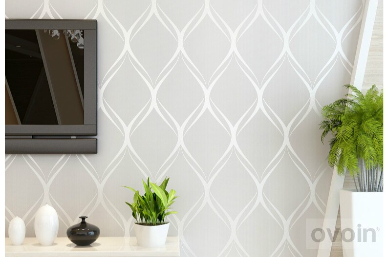 Modern Simple Line Striped Non-Woven Wallpaper Bedroom Living Room Dining Room Study Background TV Wall Wallpaper: WP57903