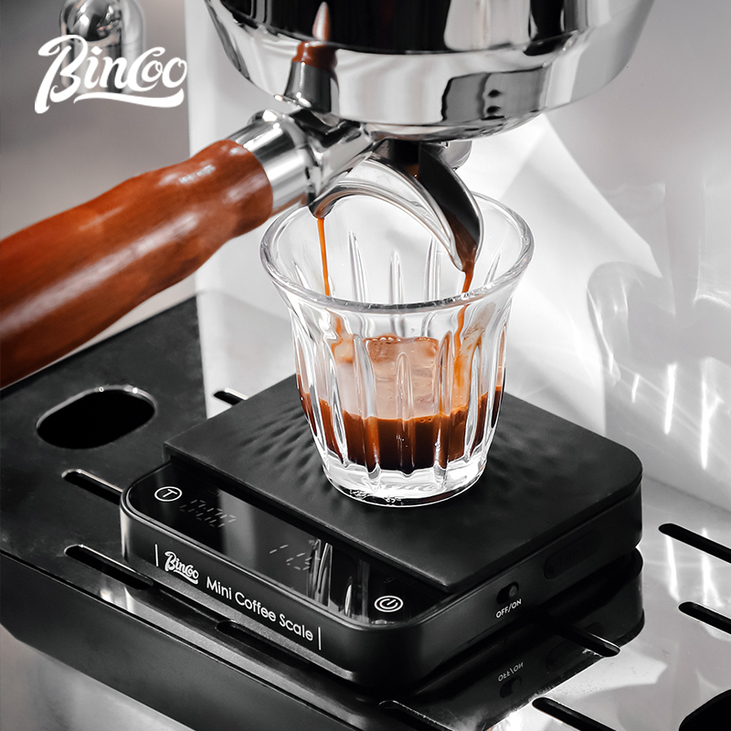 Bincoo køkkenvægt, måleværktøj, vægtmåler til tørvarer, intelligent elektronisk kaffevægt, digitalt led-display med 2kg