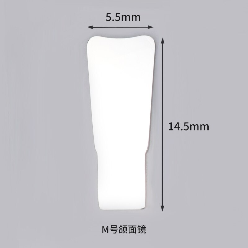 Tandheelkundige Imaging Foto Spiegel Led Fog Gratis Orthodontische Hoge Hardheid Roestvrij Staal Fotografie Reflector Orale Ortho Gereedschap: 1 Occlusal M mirror