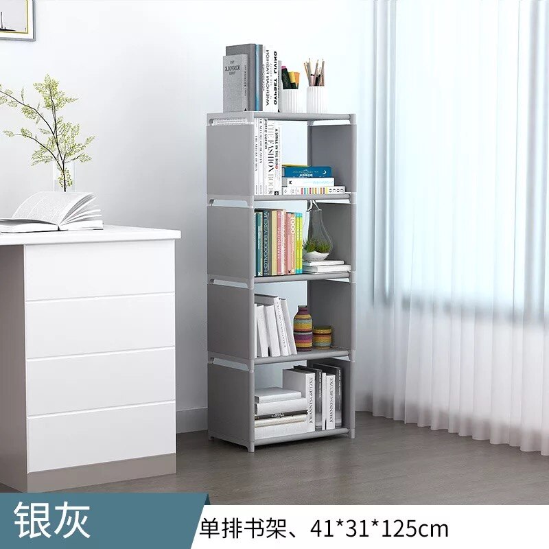 2/3/4 schicht Montiert Bücherregal Ecke Schrank Kleinigkeiten Buch Lagerung Organizer Einfach ziehen um Regal Bücherregal freundlicher Wohnkultur: 12
