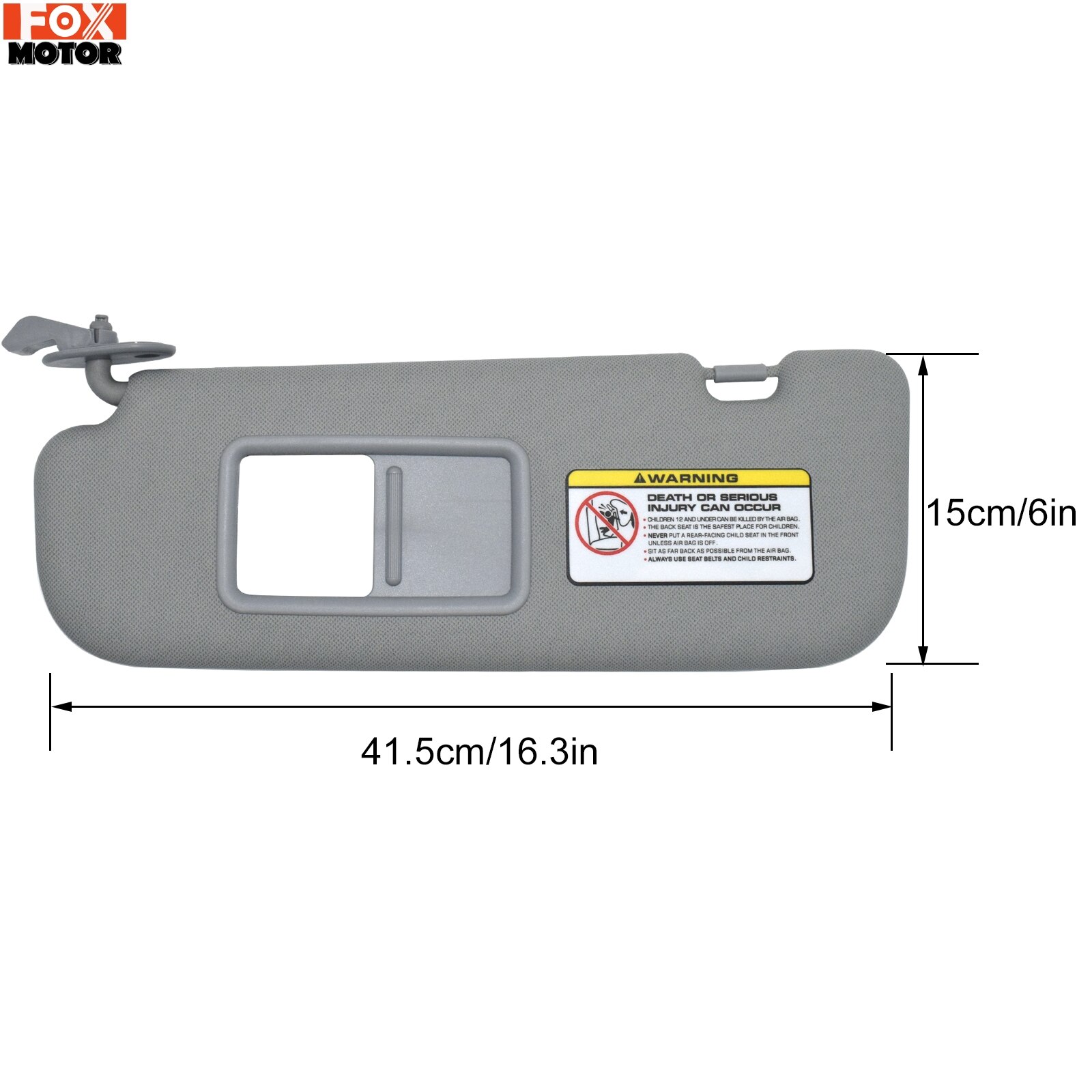 2011-2014 For Left And Right Sun Visor Beige Hyundai Elantra 1.8L 2.0L - View #8