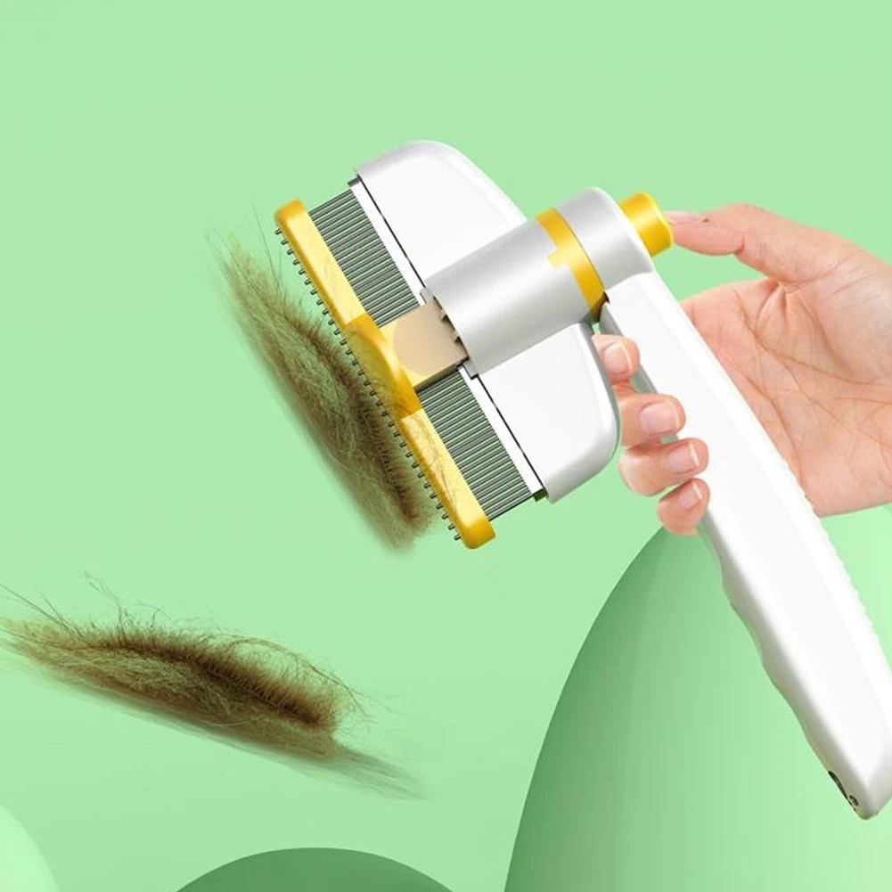 Sales Dog Cat Comb Hair Remover Rotating Pet Hair Brush Comb Dematting Tool for Matted Fur Pet Cat Supplies