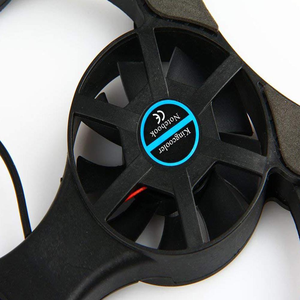 USB Mini Laptop Cooling Pad with Double Fans Mini Octopus Notebook Cooler Cooling Pad for 7-15 Inch Notebook Laptop r20