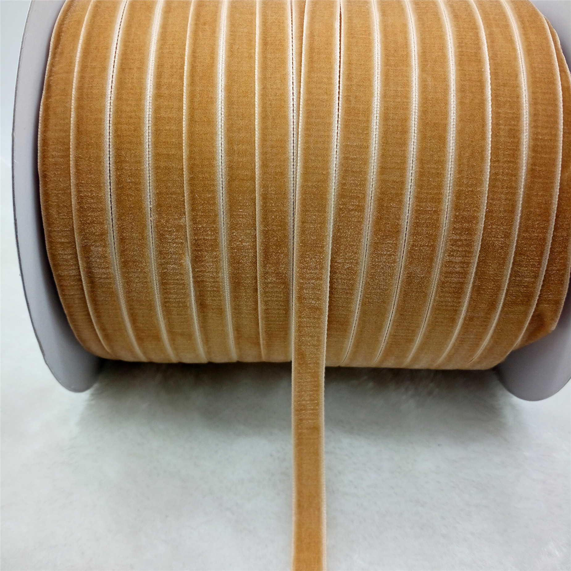Ruban de velours étincelant, nœuds de cheveux bricolage, rubans pour l'artisanat, artisanat de couture, décorations de Noël, 5 mètres, 10mm de large: Bourgogne
